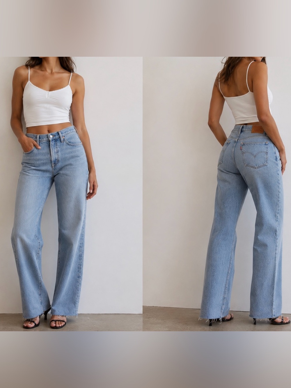 Madewell The Curvy Perfect Vintage Wide-Leg Crop Jean